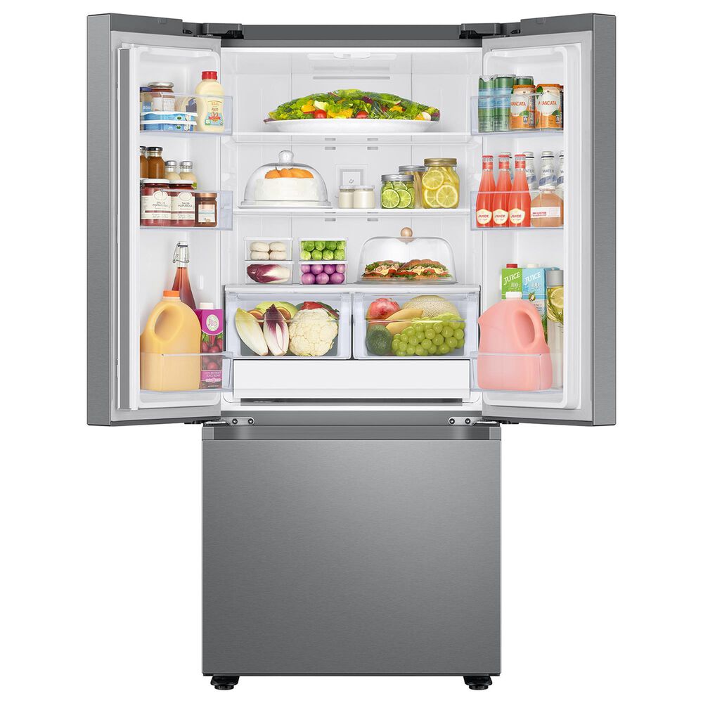 Samsung 22 Cu. Ft. Smart French Door Refrigerator in Stainless Steel, , large