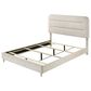 Crown Mark Nyomi 3 Piece King Panel Bedroom Set in White, , large