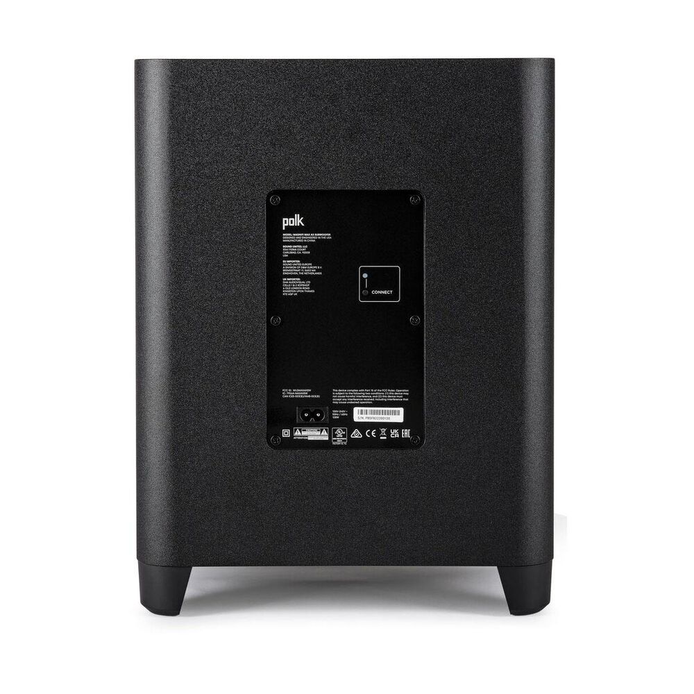 Polk Audio Magnifi Max AX SR 7.1.2 Channel Sound Bar System and Subwoofer in Black, , large