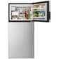 Whirlpool 30" Wide 18 Cu. Ft. Top Freezer Refrigerator in Stainless Steel, , large