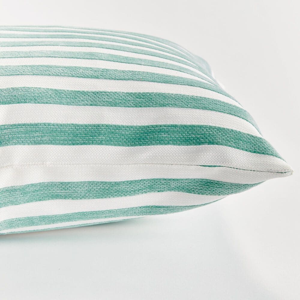 Napa Home and Garden Gideon 20&quot; x 20&quot; Indoor/Outdoor Throw Pillow in Seafoam, , large