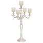 Maple and Jade 15" x 29" Hurricane Lamp in Silver, , large