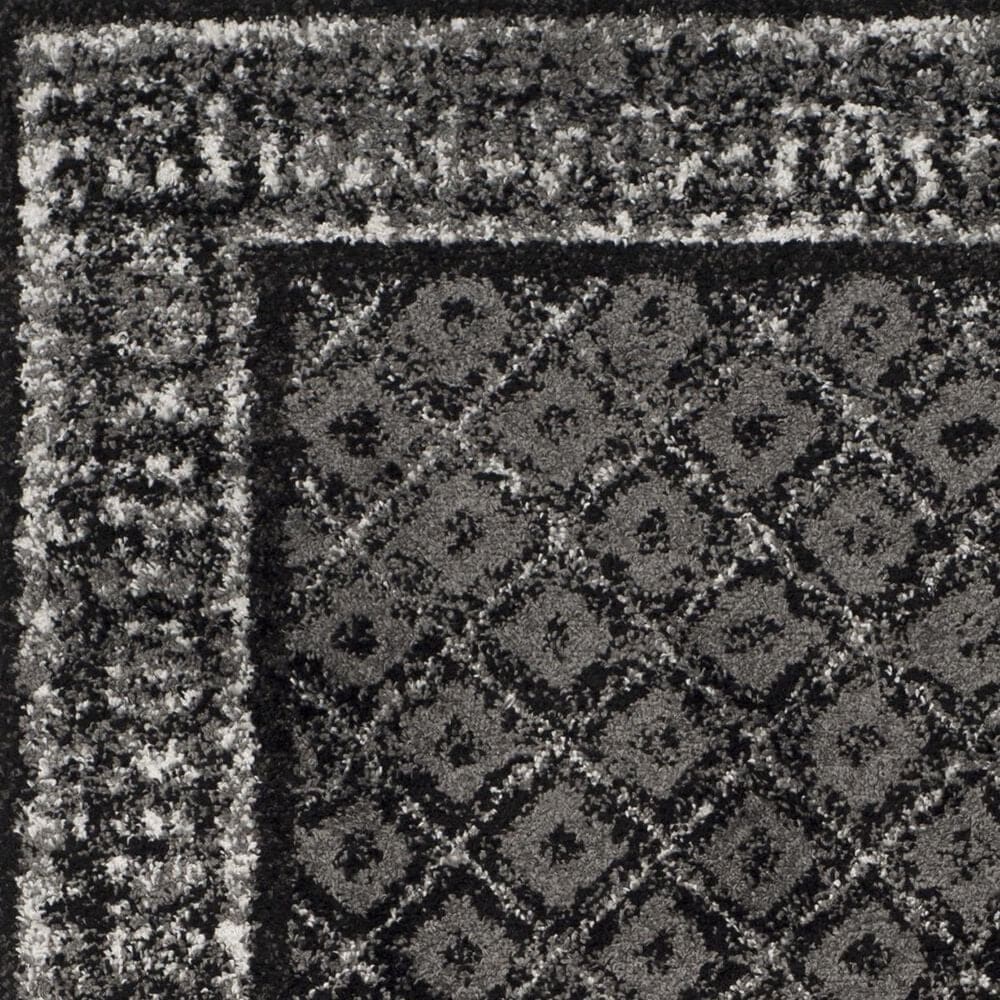 Safavieh Adirondack ADR110A-24 2&#39;6&quot; x 4&#39; Black/Silver Area Rug, , large