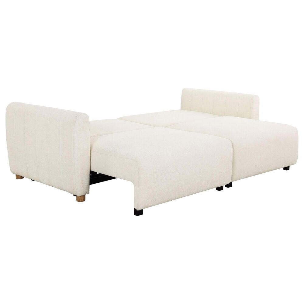 Lifestyle Solutions Galloway Convertible Sofa in Ivory, , large
