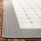 Safavieh Bermuda BMU801F 2" x 10" Grey and Ivory Indoor/Outdoor Performance Runner, , large