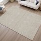 Dalyn Rug Company Soft Essentials Solid Beige 10" x 14" Area Rug, , large