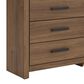 Ashley Broachmyn 6 Drawer Dresser and Mirror in Auburn, , large