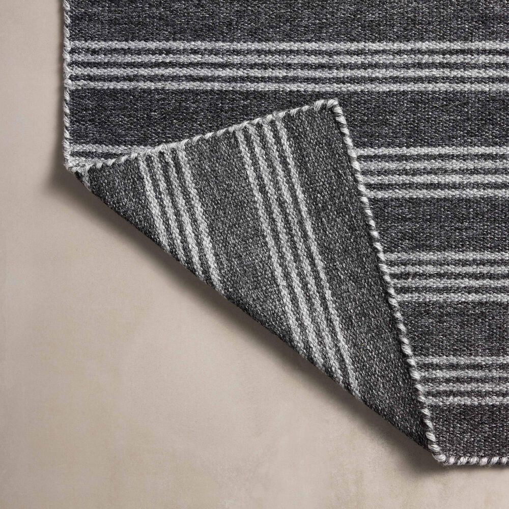 Magnolia Home Charlie Charcoal and Grey 5&#39; x 7&#39;6&quot; Indoor/Outdoor Area Rug, , large