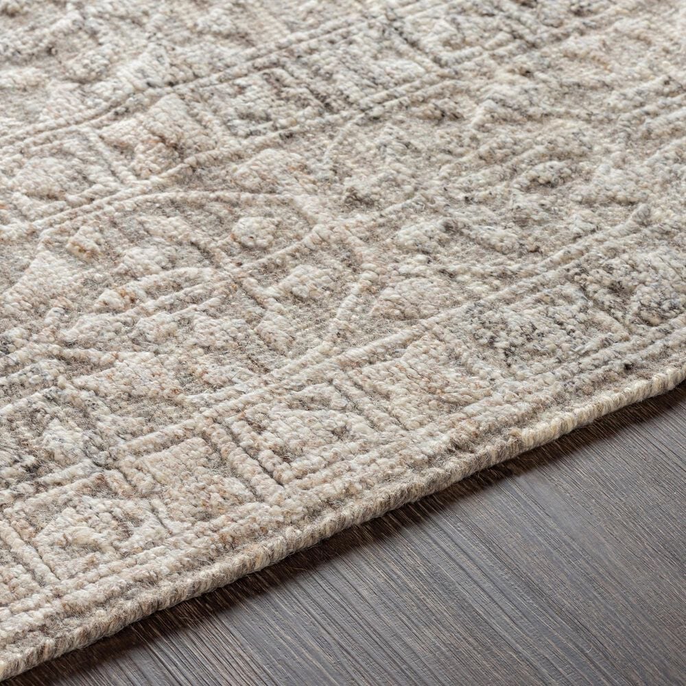 Surya Tunus 8&#39; x 11&#39; Medium Gray, Charcoal and Cream Area Rug, , large