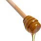 HIC Kitchen Glass Honey Jar with Lid and Honey Dipper in Clear and Brown, , large