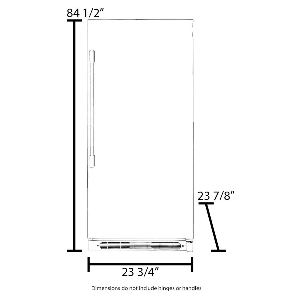 Signature Kitchen Suite 30" Integrated Column Freezer Left Hinge - Panel Sold Separately, , large