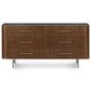 Four Hands Fletcher 6 Drawer Dresser Only in Terra Brown Oak, , large