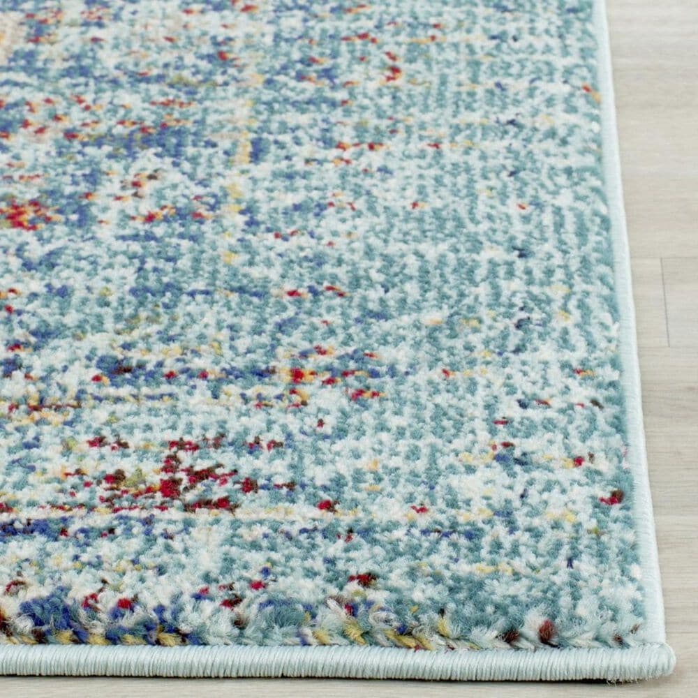 Safavieh Monaco MNC208J 2&#39;2&quot; x 10&#39; Blue Runner, , large