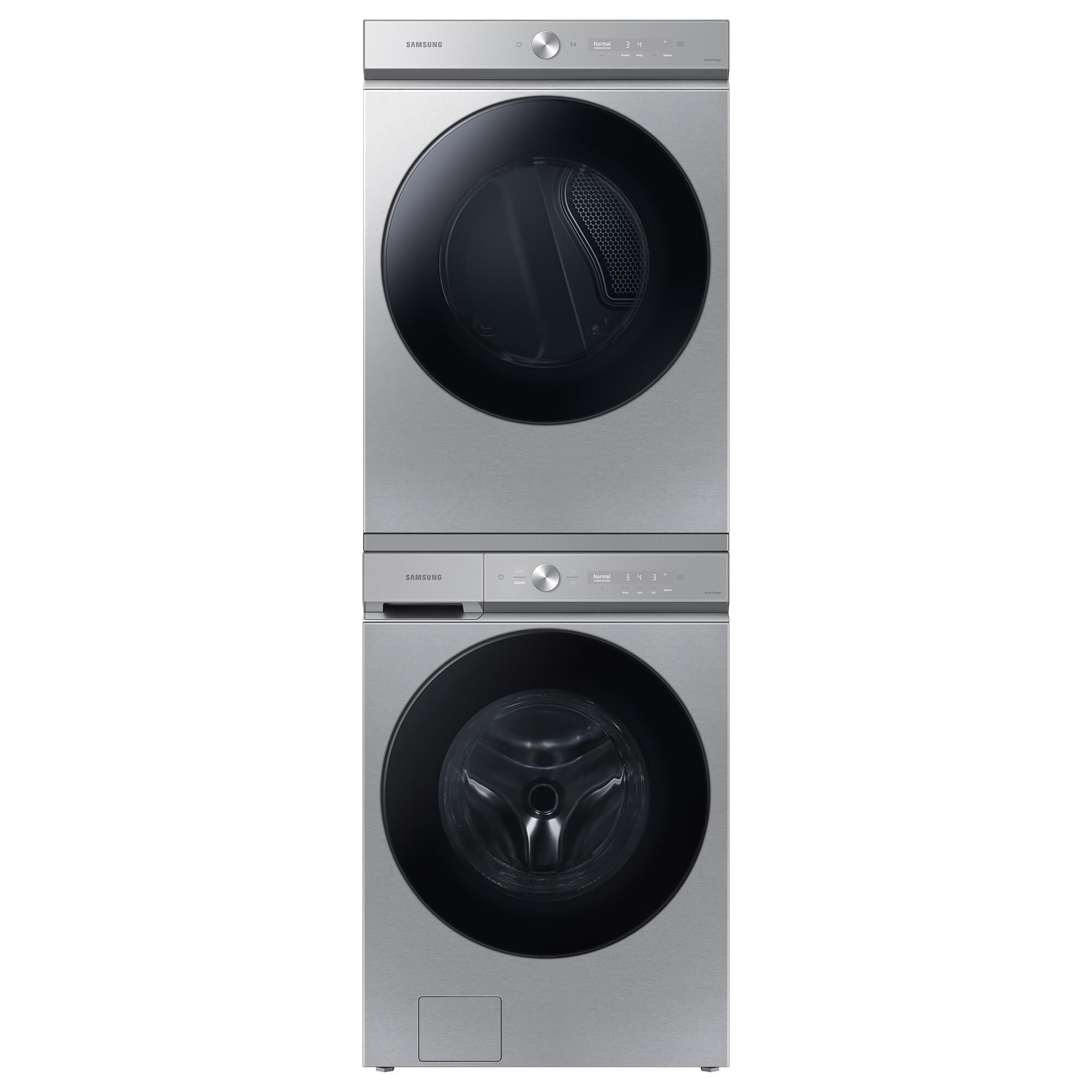 Samsung Bespoke 5.3 Cu. Ft. Front Load Washer and 7.6 Cu. Ft