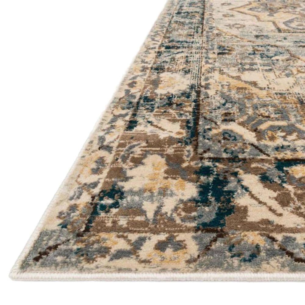Loloi II Isadora ISA-02 2&#39;7&quot; x 8&#39; Oatmeal and Bark Runner, , large