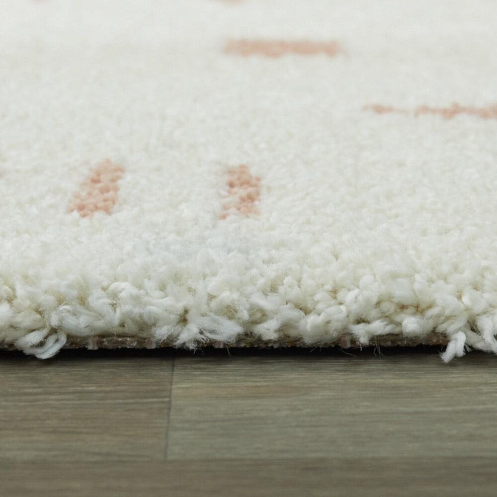Balta Rugs Rupa 3090660 8&#39;9&quot; x 12&#39; White and Pink Area Rug, , large