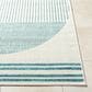 Surya Alfresco 2"5" x 4"5" Light Silver, Beige, Nickel and Pewter Indoor/Outdoor Area Rug, , large