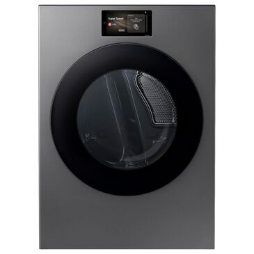 Samsung Bespoke 7.6 Cu. Ft. Ultra Capacity Front Load Electric Dryer with AI Home and AI OptiDry+ in Dark Steel, , large