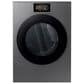 Samsung Bespoke 7.6 Cu. Ft. Ultra Capacity Front Load Electric Dryer with AI Home and AI OptiDry+ in Dark Steel, , large
