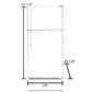GE Appliances 11.6 Cu. Ft. Top Freezer Refrigerator in White, , large