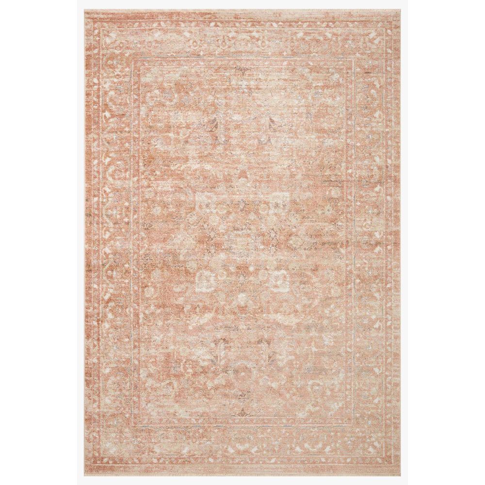 Loloi Sonnet 2"6" x 8" Terracotta and Natural Runner, , large