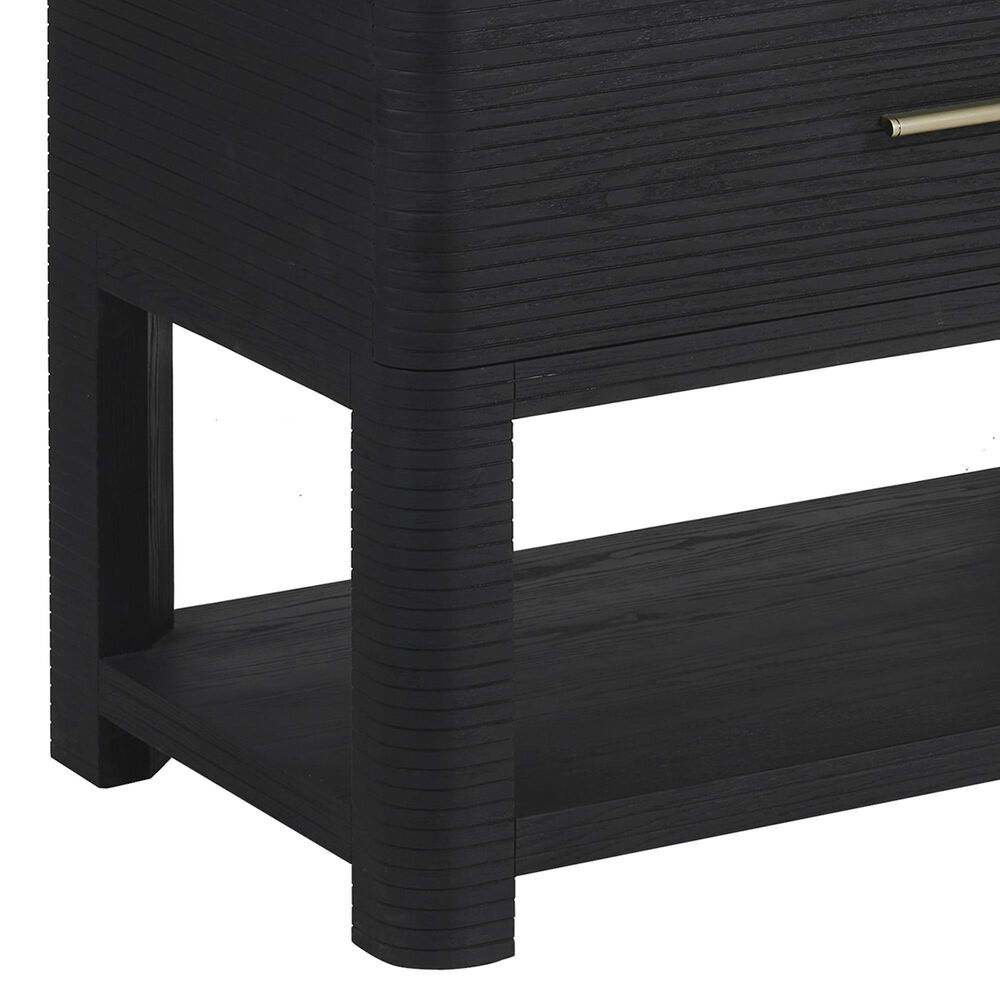 James Martin Vanities Lucian 36&quot; Single Vanity in Carbon Oak with 3 cm Victorian Silver Quartz Top, , large