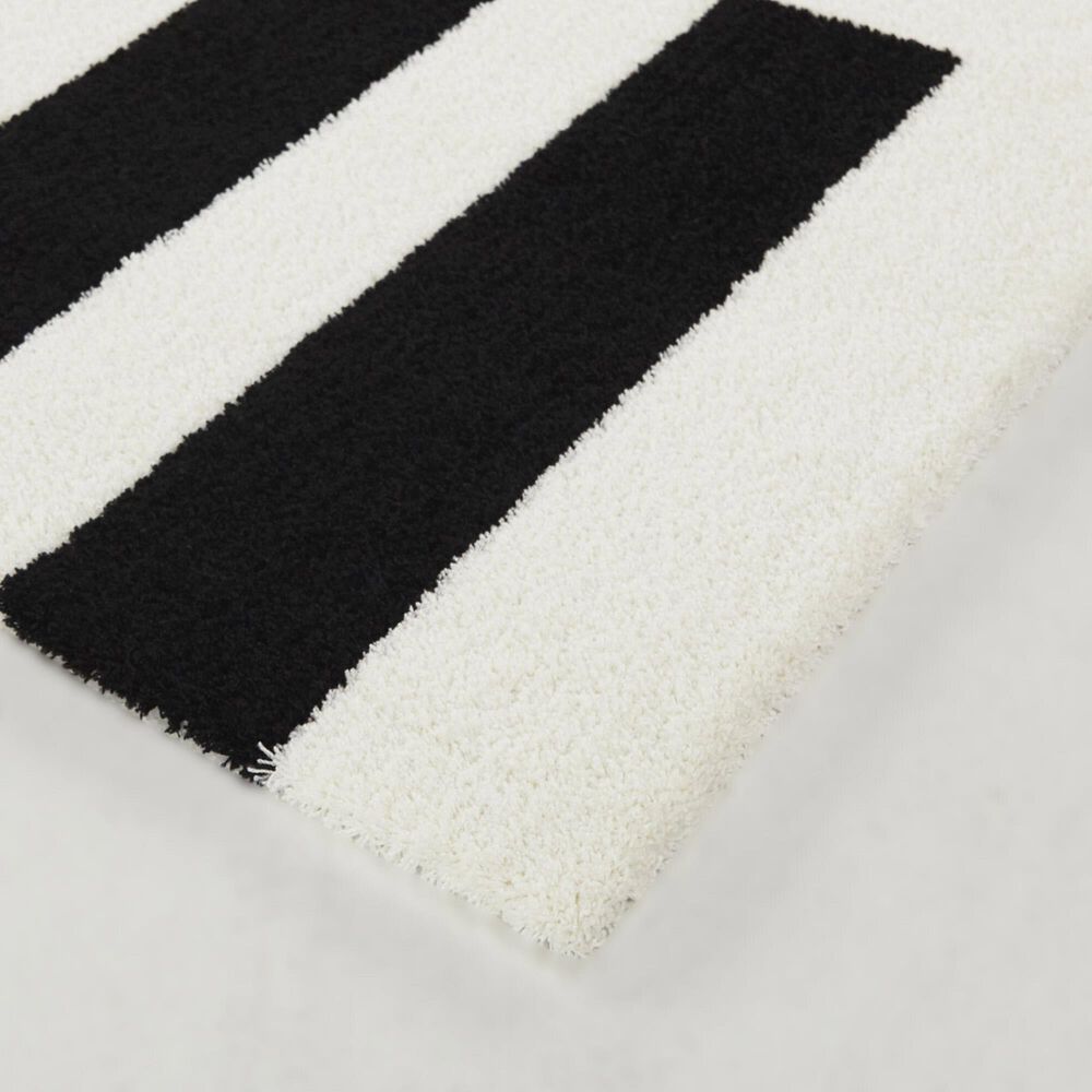 Balta Rugs Bassano 5&#39;3&quot; x 7&#39; Black and White Area Rug, , large