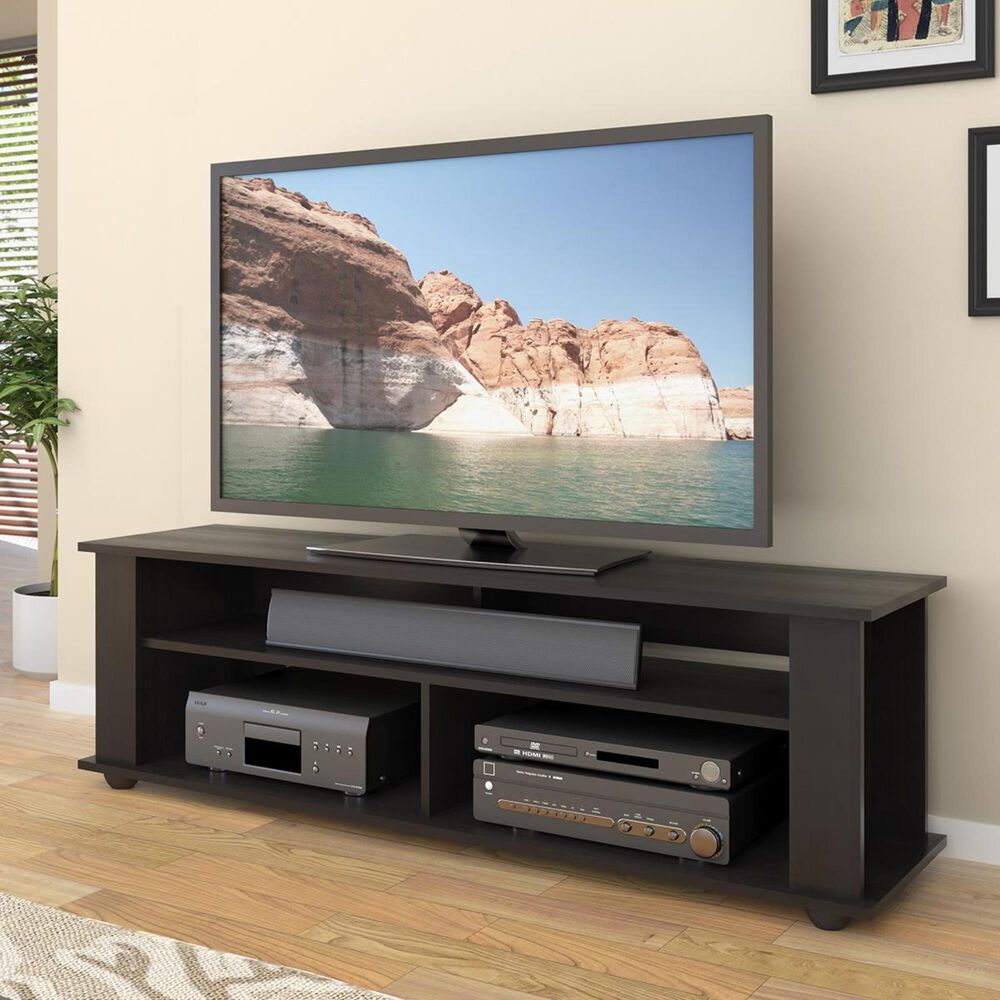 CorLiving Bakersfield 58" TV Stand in Black, , large