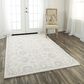 RIZZY Harmony Oriental 7"9" x 9"9" Ivory Area Rug, , large