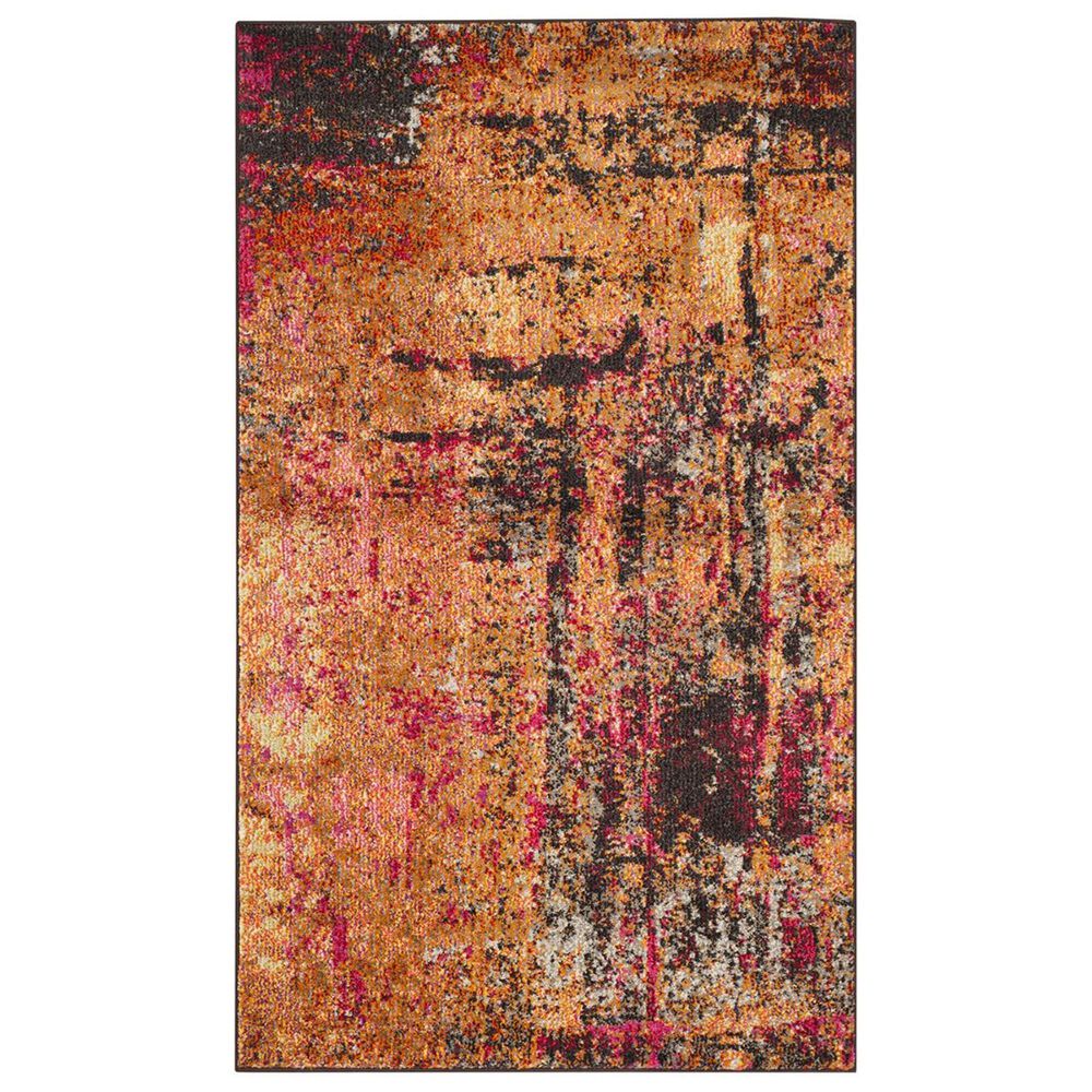 Safavieh Monaco MNC221F-5 5&#39;1&quot; x 7&#39;7&quot; Multi Area Rug, , large
