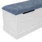 Linon Home Decor Nova Corner Nook in White, , large