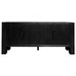 Nest Home Reed 4-Door Sideboard in Ebony Black, , large