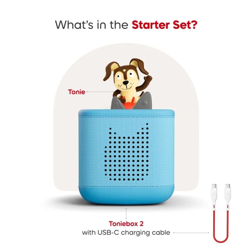 Tonies Toniebox 2 Starter Set - Playtime Puppy &#40;Sky Blue&#41;, , large