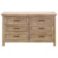 DaVinci Emory Farmhouse 6-Drawer Dresser in Driftwood, , large
