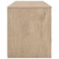 Ashley Cayboni 71" Large TV Stand with Fireplace Option in Tan, , large