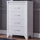 Ashley Jarlee 4-Drawer Chest in White, , large