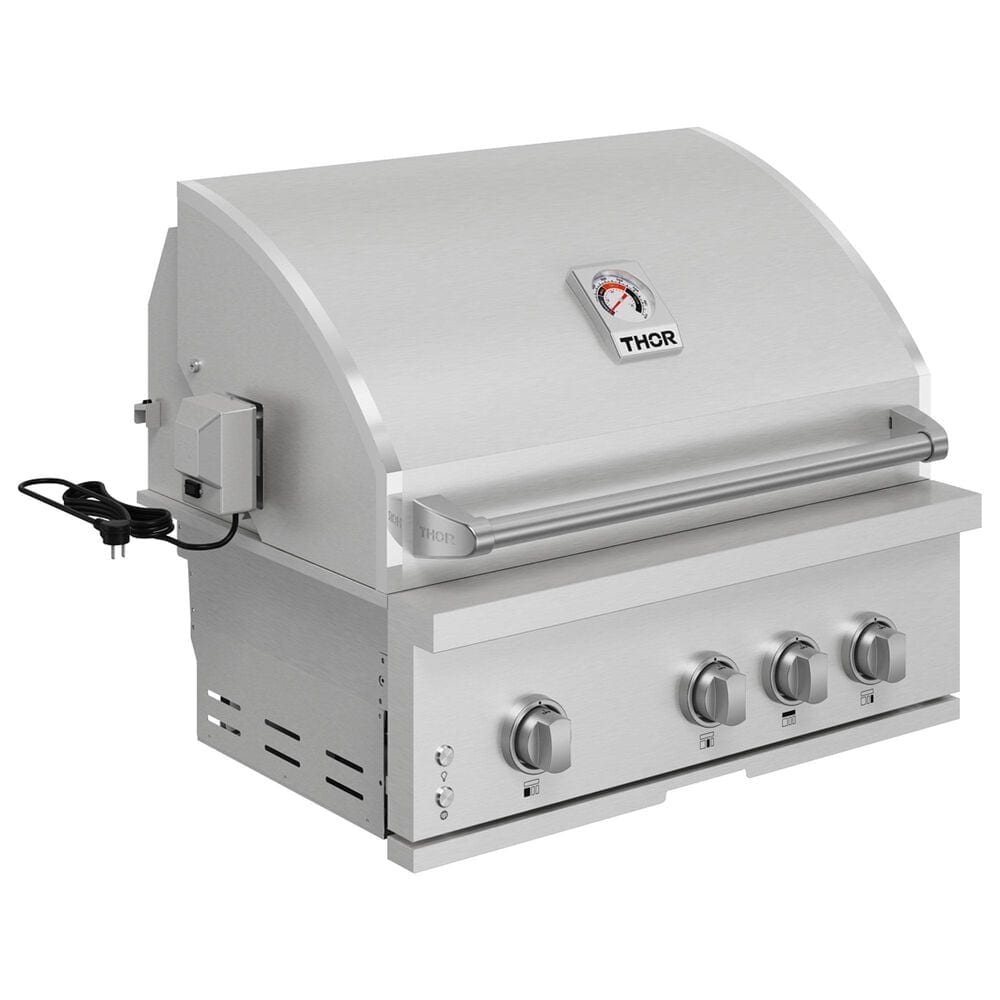 Thor Kitchen Gordon Ramsay 3-Burner Built-In Gas Grill in Stainless Steel, , large