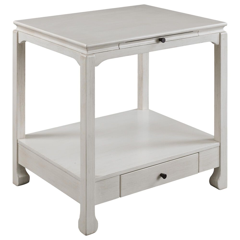 Gunnison Co. Seatlas Accent Table in Antique White, , large