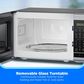 Midea 0.7 Cu. Ft. Countertop Microwave Oven in Stainless Steel, , large