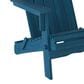Walker Edison Patio Adirondack Chair in Navy Blue, , large
