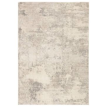Jaipur Cirque Brixt 3"11" x 5"11" White Alyssum Area Rug, , large