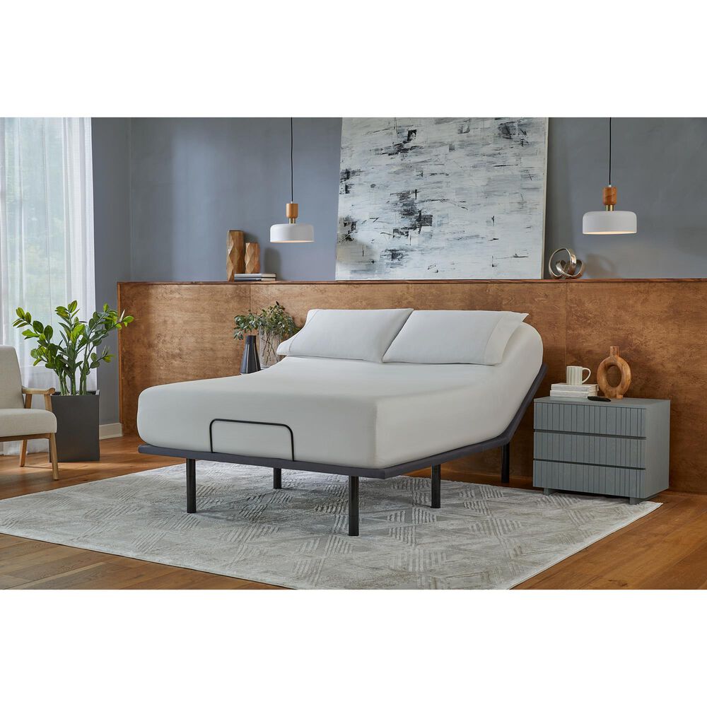 SERTA Split California King Silver Baselogic Adjustable Base, , large