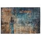 Dalyn Rug Company Nouveau NV14 1"8" x 2"6" Teal Indoor/Outdoor Area Rug, , large