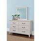 Viceray Collections Passageways Landscape Mirror in Oyster Grey, , large
