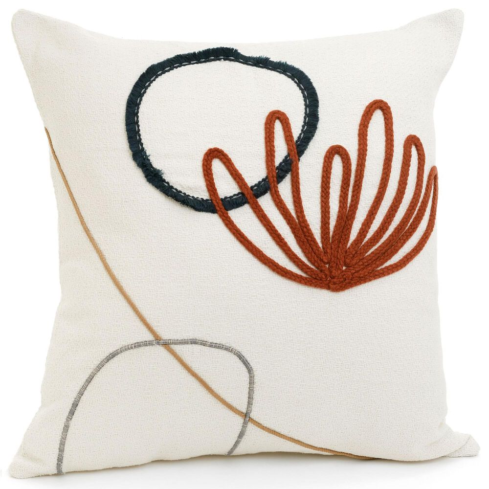 Bowers 20" x 20" Throw Pillow in Multicolor, , large