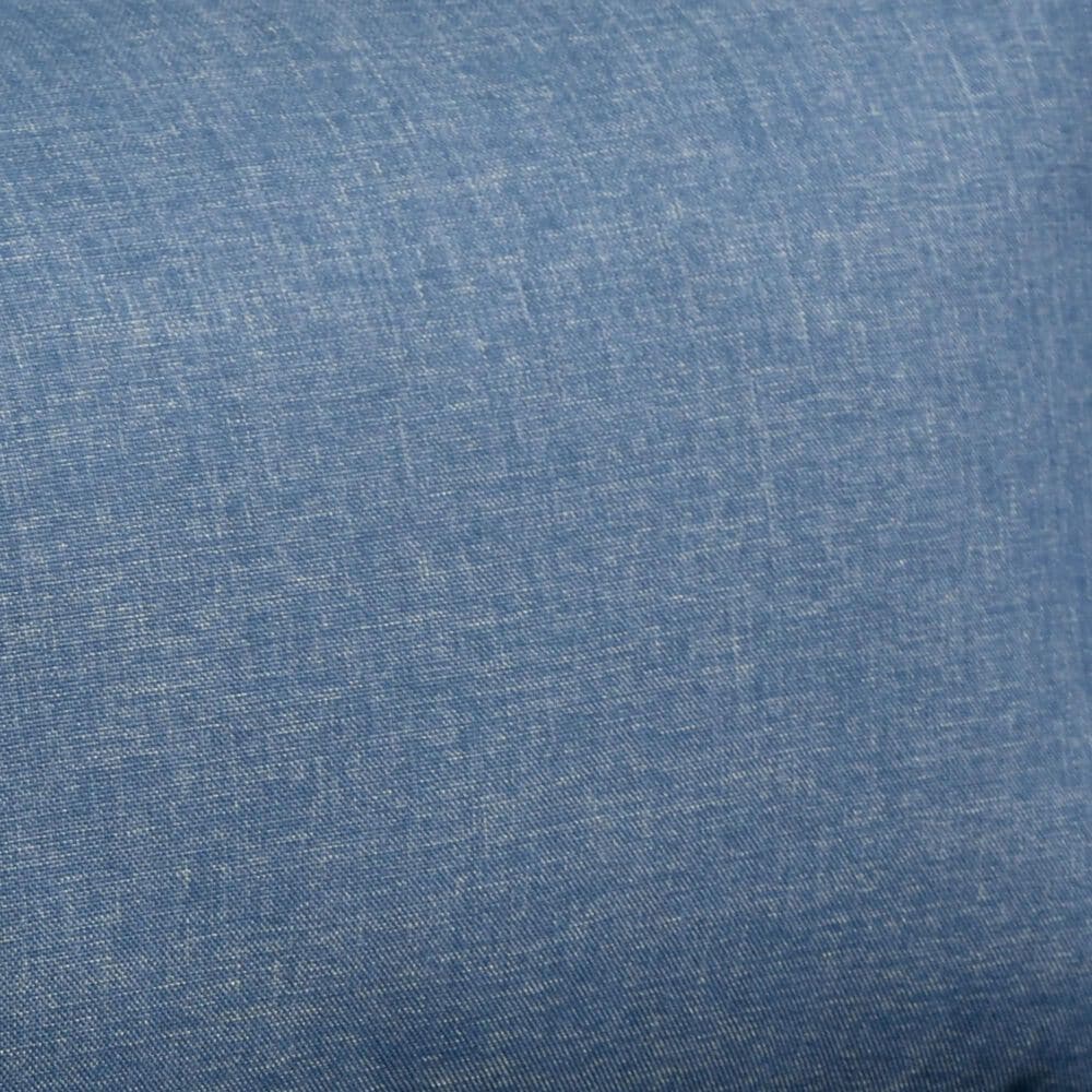 HOMLUX 3-Piece 72" Patio Sofa and Ottoman Set in Denim Blue, , large