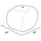 37B Convertible Bean Bag Chair with Queen Bed in Grey, , large