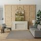 Nourison Courtyard Ivory and Charcoal 6" Square Indoor/Outdoor Area Rug, , large