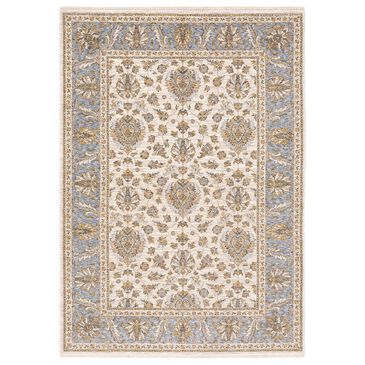 Oriental Weavers Maharaja Dakota 5091Z 9"10" x 12"10" Ivory Area Rug, , large
