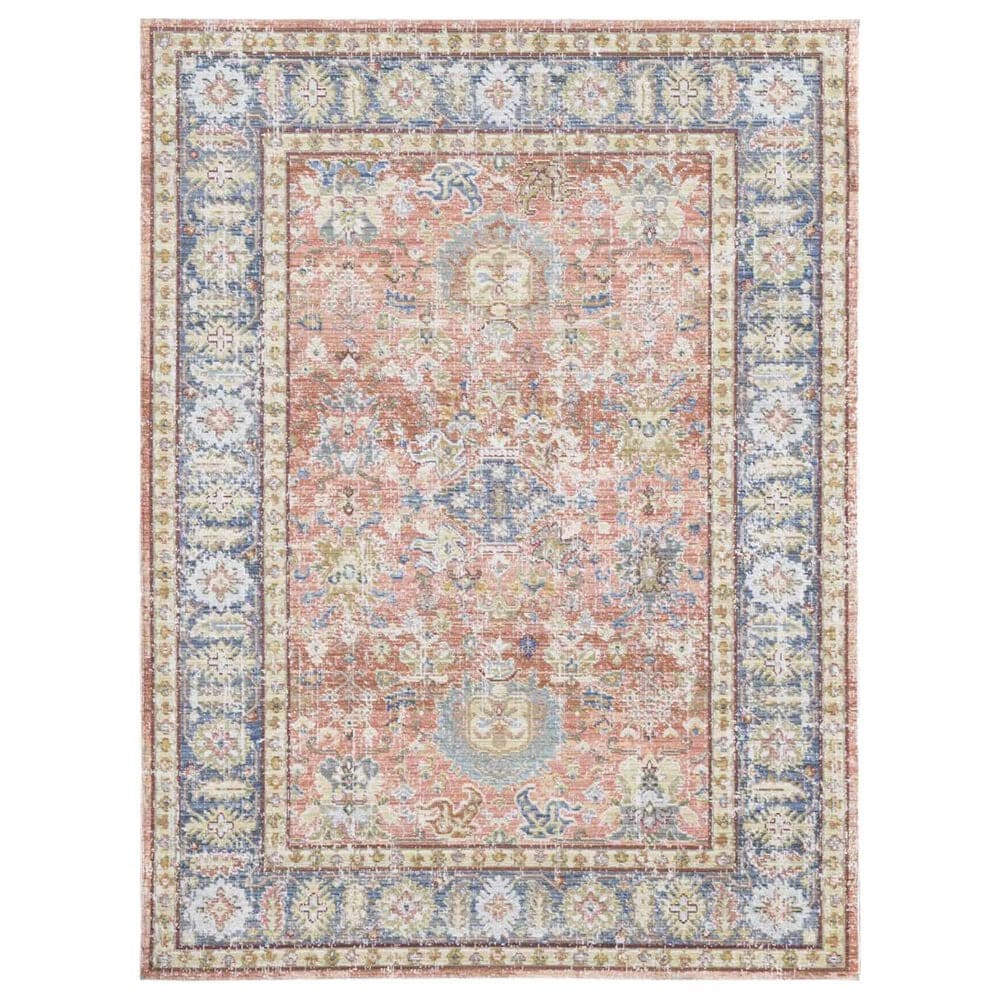 Amer Rugs Century 2"6" x 8" Living Coral Runner, , large
